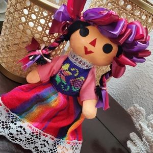 Genuine Hand Crafted Native American Tigua Doll